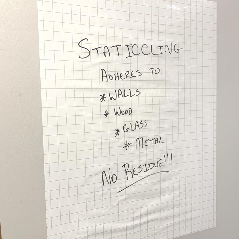 Geyer Instructional Products - 31.5'' x 24'' Portable Static Cling