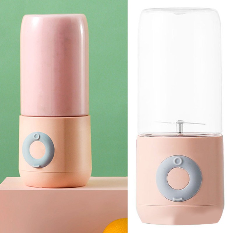 Portable Blender Juicer 6 Blades USB Rechargeable Fruit Mixer Juicer