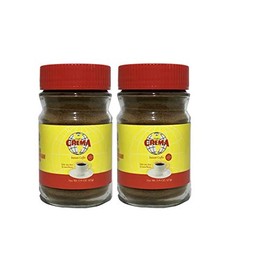 Cafe Crema Instant Coffee (Puerto Rican Coffee) 1.76 oz - 2 jars