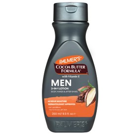 Palmer's Cocoa Butter Formula Men's 3-in-1 Fast Absorbing Face & Body Lotion, 8.5 oz.