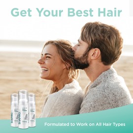 Hair Loss Leave-In Daily Foam | DHT Fighting Vegan Formula for Thinning Hair Developed by Dermatologists | Experience Healthier, Fuller & Thicker Looking Hair – Shapiro MD | 4-Month Supply