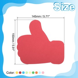 PATIKIL Bulletin Cutouts Paper, 180 Pcs Like Shaped Bulletin Board Paper Cut Outs Decorations for Classroom DIY Crafts Projects Party Supplies, Multicolored