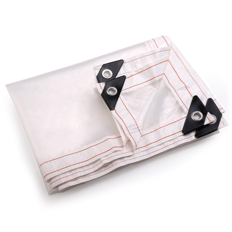 Transparent Rain Tarp Thickened PE Garden Plants Rain Shelter Cover