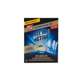 W5 Dishwasher Tablets All-in-One – Pack of 40