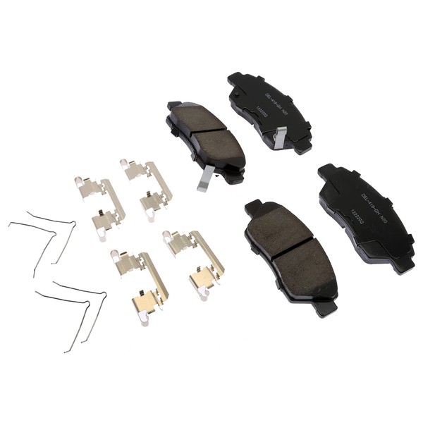 ACDelco Gold 17D948ACHF1 Ceramic Front Disc Brake Pad Kit