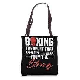 Shadow Boxing Punching Kickboxing Bag Gloves Boxer Fighting Tote Bag