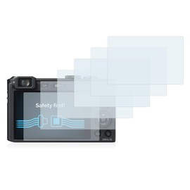 Savvies 6 Stück Schutzfolie für Panasonic Lumix DMC-LF1 Displayschutz-Folie Ultra-Transparent