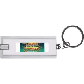 Azeeda 'Holiday Joy Brightens the World' Keyring LED Torch (KT00040227)