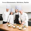12 Pack Disposable 9 Inch Chef Hats - Adjustable Paper