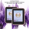 MP3 Bluetooth Player HiFi Lossless 1.8 Inch Touch Screen Support