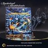 Luxflair Incense Cones Advent Calendar, 24 Fragrances (Total 48 Cones),