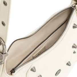 JW PEI Tessa - Bolso de hombro para mujer, Blanco aplastado