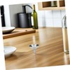 iplusmile 1 Set Stainless Steel Mini Funnel Versatile Metal Funnels