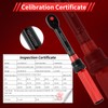 Hairich 1/4-Inch Torque Wrench, Dual-direction Small Torque Wrench 20-220in.lb/2.3-24.9Nm, 72