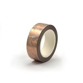 SIDAZON Rose Gold Broken Glass foil washi Tape for Wall Decor Decorative Tape Crafts Washy-Tape Strips Duct Tape Metallic washi Tape Self Adhesive Masking Tape 0.59in x33FT (Rose Gold Broken Glass)