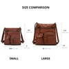 SCARLETON - Bolso cruzado para mujer, bolso de hombro con