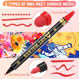 JIANTA Acrylic Pens for Stones Waterproof