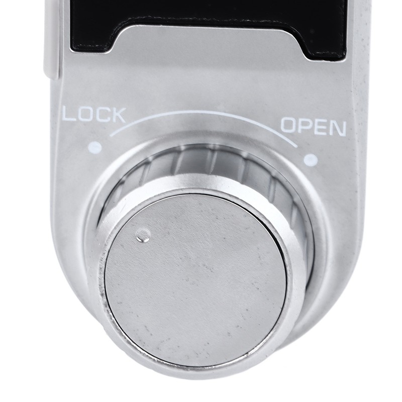 Touch Digital Password Keypad Cabinet Lock 30mm Silver Electronic Anti