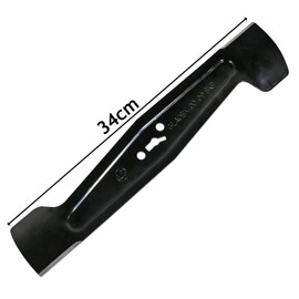 SPARES2GO 34cm Metal Blade Compatible with McGregor CLMF3634H MCR3634 MER1434 Lawnmower