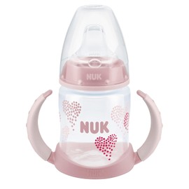 NUK - Taza Tritan para estudiantes pequeños, 5 onzas, más de 6 meses, sin BPA, a prueba de derrames