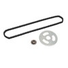 T8F 13T Front Sprocket T8F Drive Chain 116 Links T8F