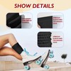 Buauty 4 Pairs Slouchy Socks for Women, Knee High Tube