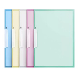 YFFSFDC A4 Folders Rotating Side Open Clear Folders Large Capacity Holds 1-50 Sheets Thick PP Material Waterproof Document Organizer Document Storage Protection for Students, Teachers, Office Workers