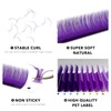 Colored Lash Extensions, 16 Rows Cashmere lash extensions, 0.07 D
