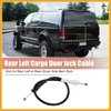 Partuto Car Rear Left Barn Door Lock Cable for Ford