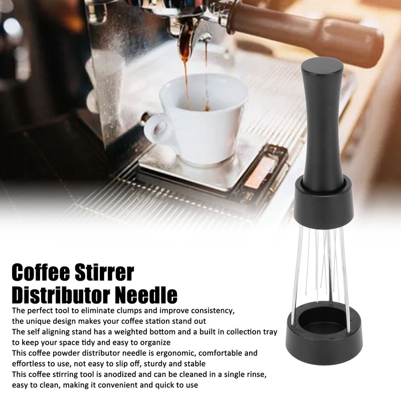 Coffee Stirrer Distributor Needle Stainless Steel Coffee Stirring Powder Needle