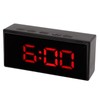 QANYEGN Digital Alarm Clock, Large Mirrored LED Clock, Large Display