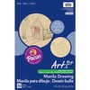Pacon Art1st Drawing Paper, Manila, Standard Weight, 12" x 18",