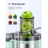 Juicer Machine, 800W Centrifugal Juicer Extractor with Wide Mouth 3”