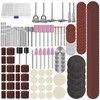 141 PCS Rotary Tool Accessories Kit, 1/8 Inch Shank Electric