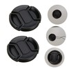 TEHAUX 4 Pcs Lens Cover Replacement Dustproof Splashproof Camera Lens