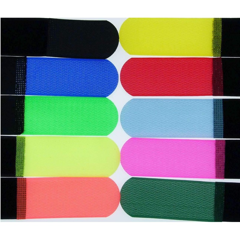 100 x 20 cm x 20 mm Resealable Velcro Cable