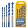 TOEGA Carbide Drill bit Set Concrete Drill Bit Rapid Penetration