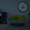 Aerfas Night Light Wall Clocks - 12 Inches Clock with