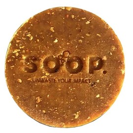 CIRCLY Orange Soap with Upgecycled Orange Peels, Olive and Coconut Oil - Gentle Exfoliating Effect