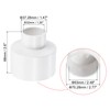 PATIKIL PVC Reducer Pipe Fitting 63mm to 32mm ID, Straight