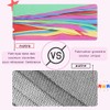 Voarge 300 Pieces Triangle Flags Bunting Banner 200m Multicolor Banner