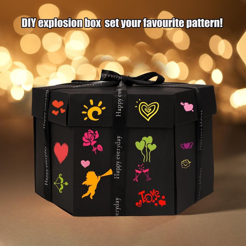 DIY Gift Box, Surprise Box, Explosion Box Birthday, Surprise Box,