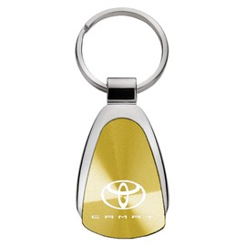 Au-TOMOTIVE GOLD Teardrop Key Fob for Toyota Camry (Gold)