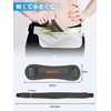 [PROIRON] Knee Strap, Gray & Orange [Pack of 2]