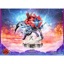 Dark Horse Comics Okami Oki (Wolf Form) 9 Inch PVC Statue | Standard Edition
