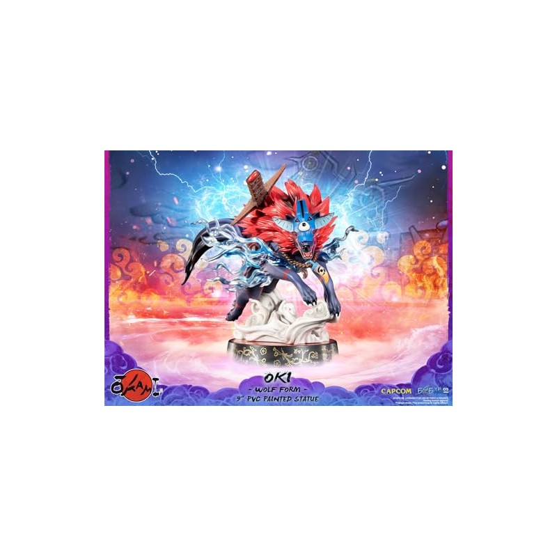 Dark Horse Comics Okami Oki (Wolf Form) 9 Inch PVC