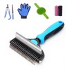 Pet Grooming Kit, Deshedding Brush, dog brush for shedding, dematting
