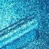 ReWallpaper 24in x 16.5ft Teal Glitter Peel and Stick Wallpaper