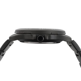 SunTime Men's Fantom Quadrant Collegiate Sport Watch All Black - South Florida Bulls