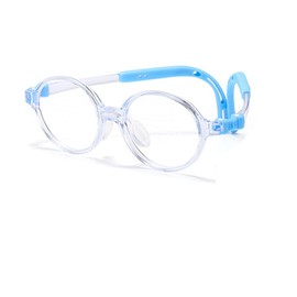 QYAJS Eyeglasses Frame Children Optical Glasses TR90 Flexible Bendable One-piece Safe Eyewear Girls Boy